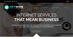 Desktop Screenshot of netwide.co.za